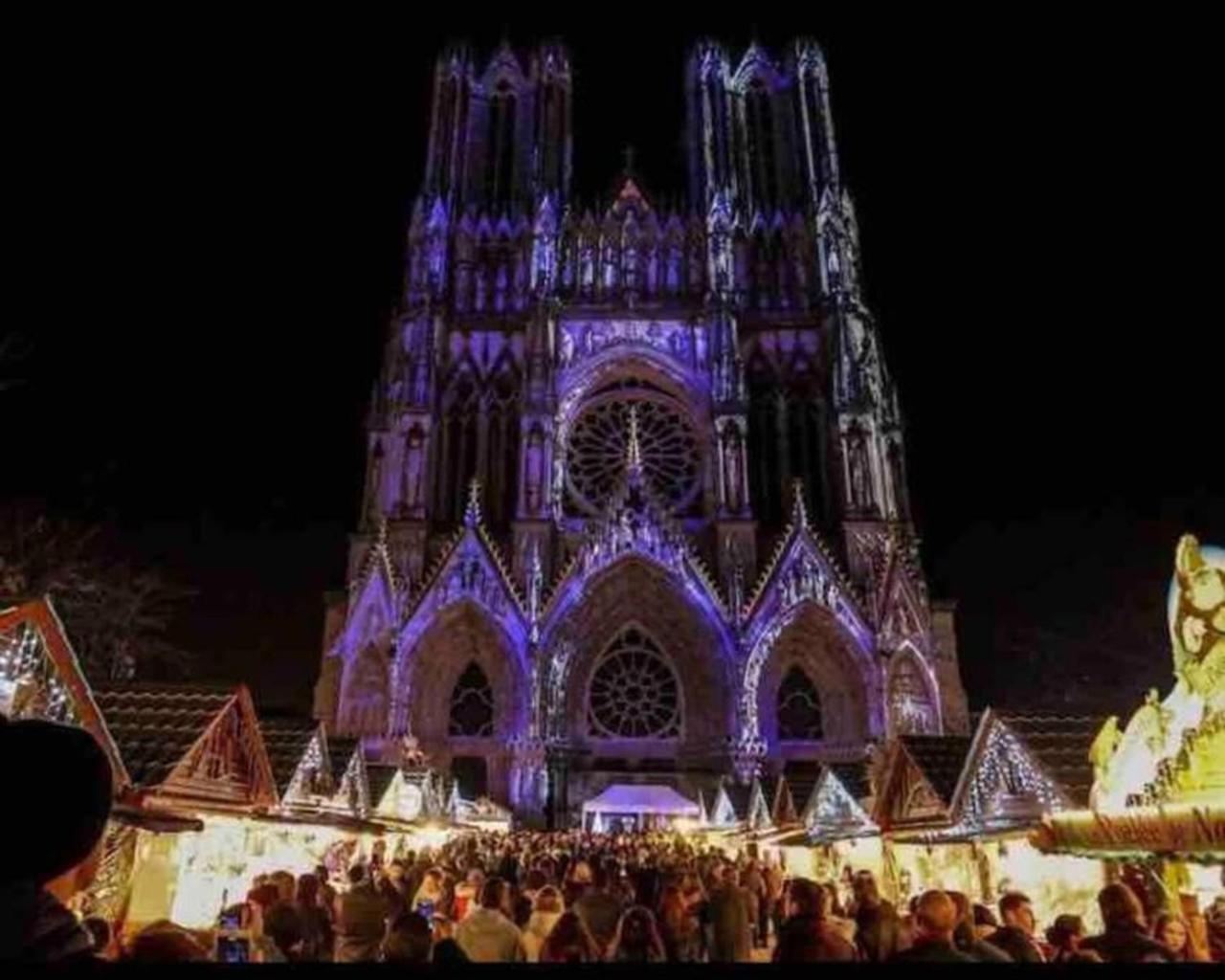 Reims Centre-Ville - 2 Chambres - 6 Personnes Au 1 Er Etage Remeš Exteriér fotografie