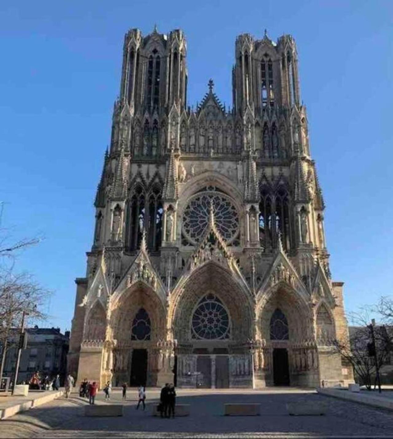 Reims Centre-Ville - 2 Chambres - 6 Personnes Au 1 Er Etage Remeš Exteriér fotografie